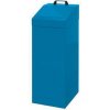 Kovona Kovový odpadkový kôš na triedený odpad, objem 100 l, modrý