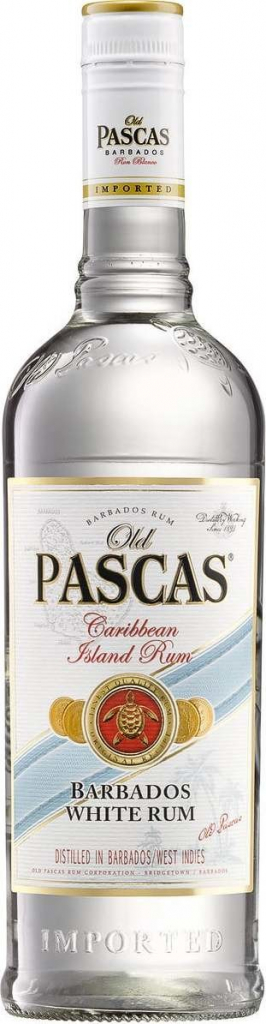 Old Pascas White Rum 37,5% 0,7 l (čistá fľaša)