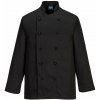 Portwest Somerset Chefs C834 dlhý rukáv biely S