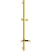 MEXEN - DQ Posuvný držiak sprchy s mydlovničkou, 80 cm, zlatá 79381-50