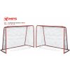 SET - 2 ks florbalové skladacie bránky MPS - 160 x 115 x 65 cm - kovové