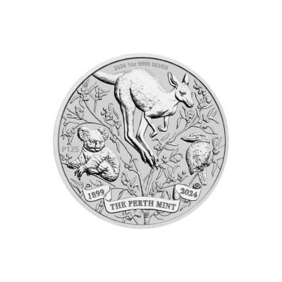 The Perth Mint strieborná minca 125. výročie 2024 1 oz