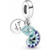PANDORA korálka Chameleón 791676C01