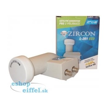 Zircon L-201 Twin LNB ECO 0,1dB