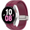 Remienok Magic Wristband bordový pre Samsung Galaxy Watch FE 40mm