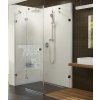 Ravak Brillant sprchovací kút 90x90 cm obdĺžniková chromová lesklé/priehľadné sklo 0UP77A00Z1