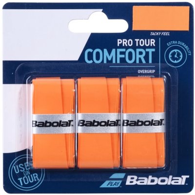 Horná omotávka Babolat Pro Tour X3 Orange (3 ks)