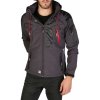 GEOGRAPHICAL NORWAY bunda pánska softshell TECHNO tmavě šedá L