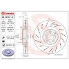 BREMBO brzdový kotúč 09.B747.51, sada 2 ks