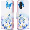 Peňaženkové kožené puzdro na Samsung Galaxy A25 5G - Butterfly Love