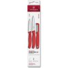 Victorinox - Sada kuchynských nožov so škrabkou SWISS CLASSIC 3 ks červená 6.7111.33C1 + záruka 3 roky zadarmo