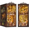 2Kids Toys 3D skladačka Zarážka na knihy Miniatúra domčeka Mystická knižnica