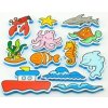 Vodolepky - Moje první zvířátka oceán se síťkou (12ks v krabici)