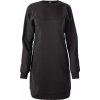Dámske Šaty KARL LAGERFELD BIG LOGO SWEAT DRESS 230W1355-999 – Čierna