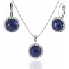 Foxette Lapis Lazuli & Zirconia Set šperků z chirurgické oceli JF_0161