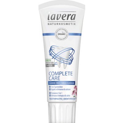 Zubná pasta COMPLETE CARE bez fluoridu BIO 75ml Lavera