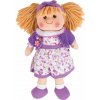 Bigjigs Toys Látková panenka Laura 34 cm
