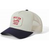 BRIXTON šiltovka Hubal C Mp Trucker Hat Off White/Midnight Blue OFWMB
