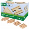 Brio Krátké koleje rovné 108 mm 4 ks