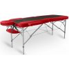 Skladací masážny stôl TANDEM Profi A2D Duo Farba: čierno-červená 195*70 cm / 14,8 kg / 5 farieb