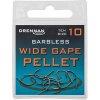Drennan háčiky bez protihrotu Wide Gape Pellet Barbless veľ. 14