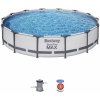 Bestway 56595 Bazén s kovovou konštrukciou STEEL-PRO 427cm x 84cm + filtračné čerpadlo