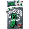 Halantex · Bavlnené posteľné obliečky Minecraft - motív Creeper - 100% bavlna - 70 x 90 cm + 140 x 200 cm