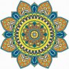 Zuty – Maľovanie Podľa Čísel – Mandala V, 80 × 100 cm, Plátno + Rám 8596530069232