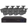 Securia Pro IP kamerový systém NVR8CHV5S-B smart, čierny Nahrávanie: 6TB disk