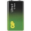 Jednorazová batéria GP Alkalická batéria Ultra Plus 9V (6LF22), 1 ks (1013521000)