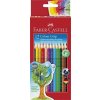 Farebné ceruzky, sada, trojhranný tvar, FABER CASTELL Grip 2001, 12 rôznych farieb