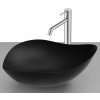 Roca Ohtake umývadlo 54x37.5 cm pultové umývadlo čierna A327A13080
