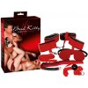 Bad Kitty Red Giant - Veľká 8 dielna BDSM sada