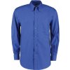 KUSTOM KIT KK 105 / Pánska košeľa Oxford s dlhým rukávom - royal XL