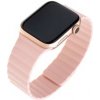 FIXED Magnetic Strap s magnetickým zapínaním pre Apple Watch 42/44/45mm, ružový FIXMST-434-PI