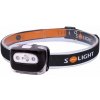 Solight LED čelová svietidlo, 3W + červené svetlo, 3x AAA WH27