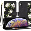 Techsuit - FlipCraft knižkové puzdro pre iPhone XS Max - Flowers of the Dawn