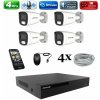 Amiko IP 4 kamerový set, 4Mpix, Tube (1401K4) (Amiko)