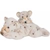Plyšový snežný leopard Snow leopard Histoire d’ Ours béžový 45 cm od 0 mes