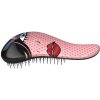 Detangler Red Lip rozčesávacia kefa na vlasy s rukoväťou