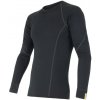 Pánske funkčné tričko s dlhým rukávom SENSOR Merino Active black XL