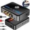 BLUETOOTH 5.3 ADAPTÉR NFC PRIJÍMAČ + VYSIELAČ AUX RCA PRE TV/PC/AUTO