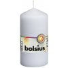 Sviečka Bolsius Pillar, 120/60 mm, biela