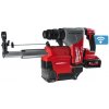 Milwaukee M18 ONEFHPXDEL-552C Aku výkonné kladivo 32 mm SDS-plus s maticí Fixtec a odsáváním prachu (5,5 Ah)