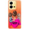 Odolné silikónové puzdro iSaprio - Super Mama - Two Boys - Vivo X80 Lite 5G