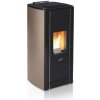 Artel 98 Elite 12 C tortora oceľ 11,7kw teplovzdušné krbové kachle na pelety s rozvodom teplého vzduchu