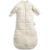 ERGOPOUCH Vak na spanie s rukávmi organická bavlna Jersey Oatmeal Marle 8-24 m, 8-14 kg, 3,5 tog