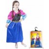 Rappa Detský kostým princezná zimné kráľovstvo - Anna (S)