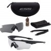 ESS Ochranné okuliare Crossblade 2LS Unit Issue Kit v2 - číre, dymové sklo (EE9032-01)