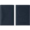 AlzaGuard foldable PU leather wallet Compatible with Magsafe modrá AGD-MWF01D